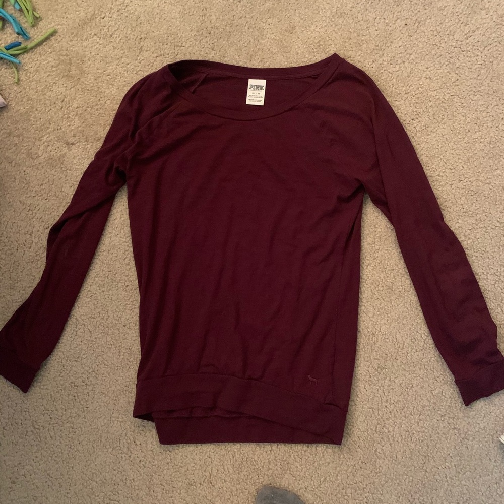 Maroon long sleeve